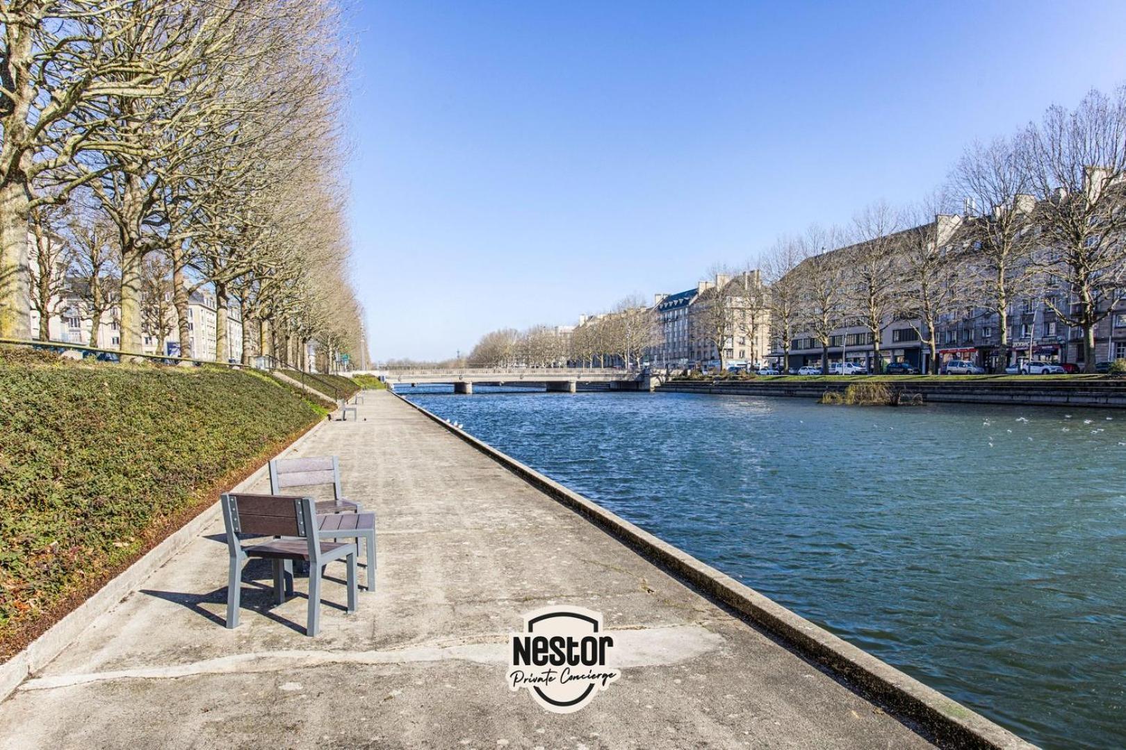 Masse Studio Cosy — Caen Apartment Bagian luar foto