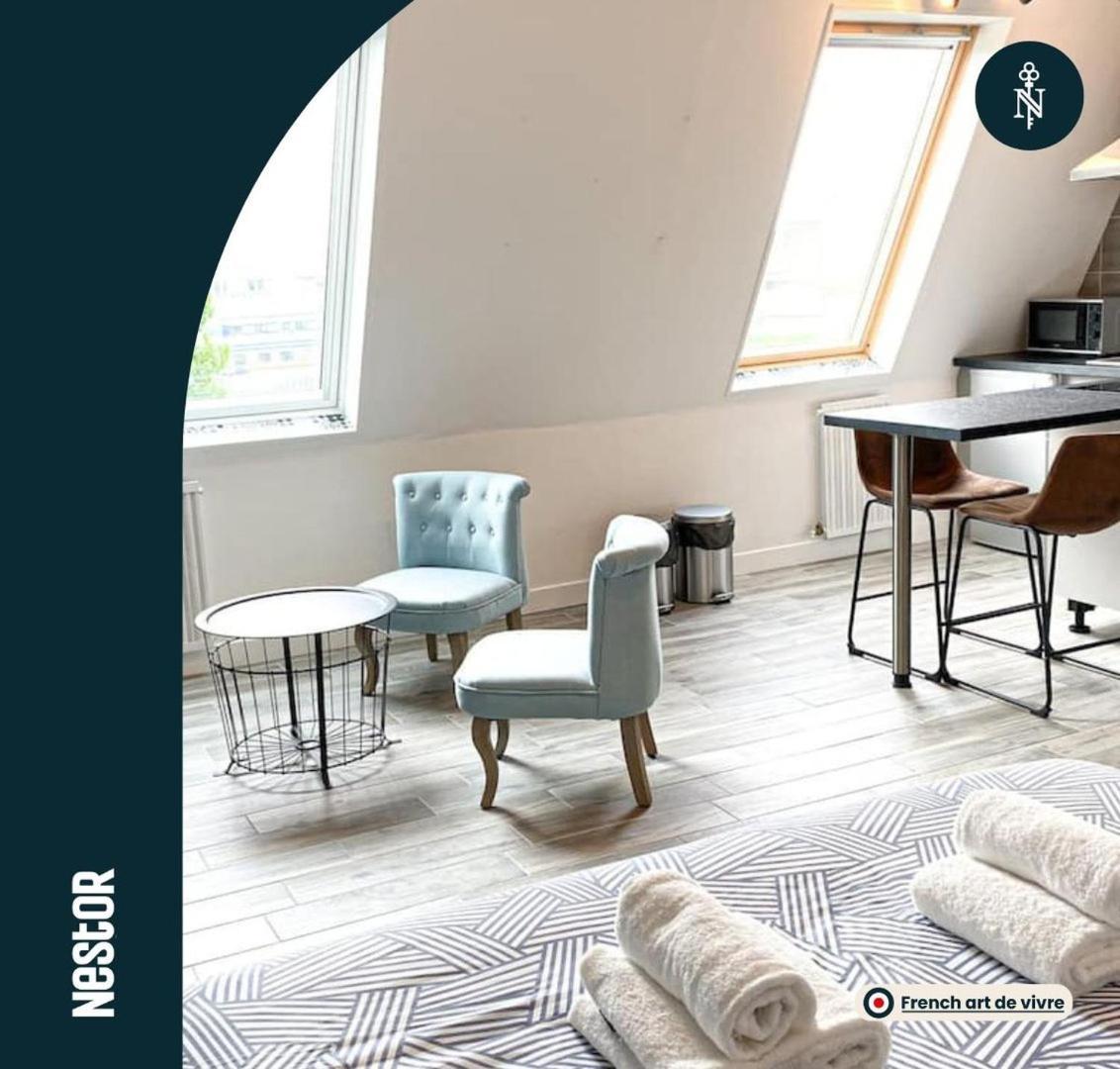 Masse Studio Cosy — Caen Apartment Bagian luar foto